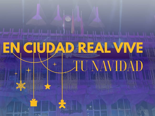 Cartel de la Navidad en Ciudad Real