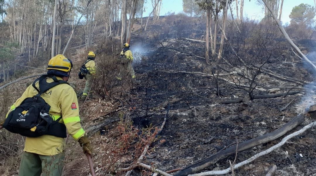 Bomberos del Plan Infoca en una imagen de archivo.