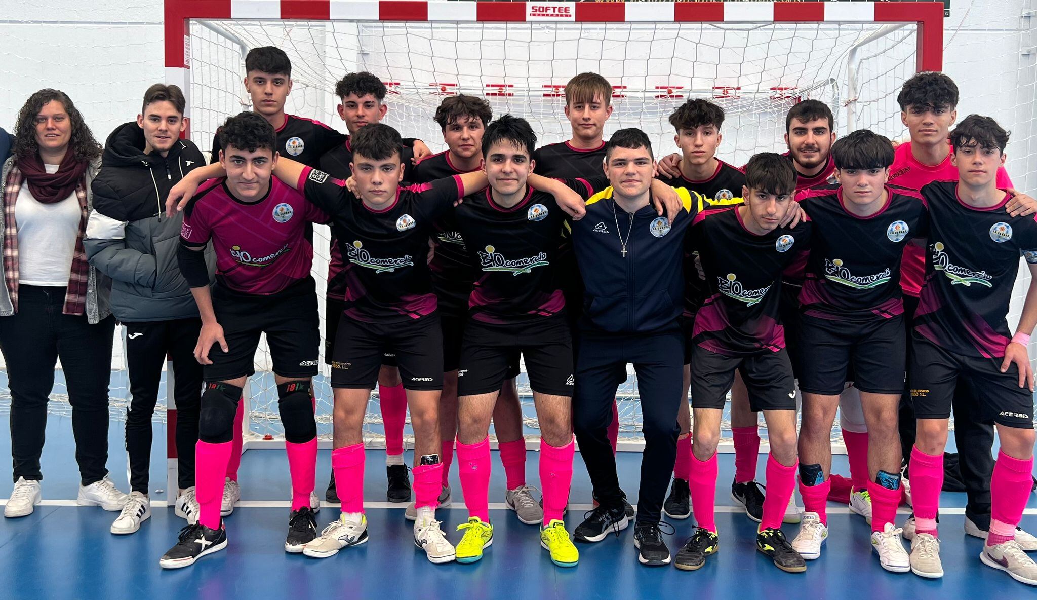 Equipo juvenil, 4º clasificado de la liga