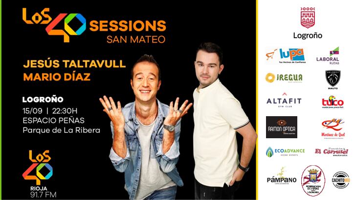 LOS40 Sessions abren las fiestas de San Mateo