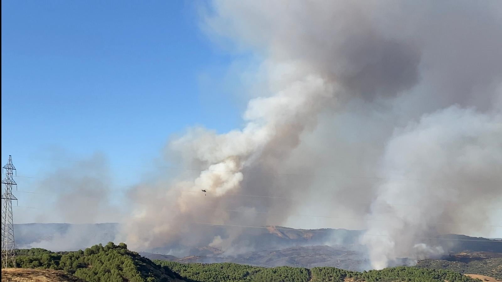 Incendio en Cerro Muriano (Ángel Muñoz)