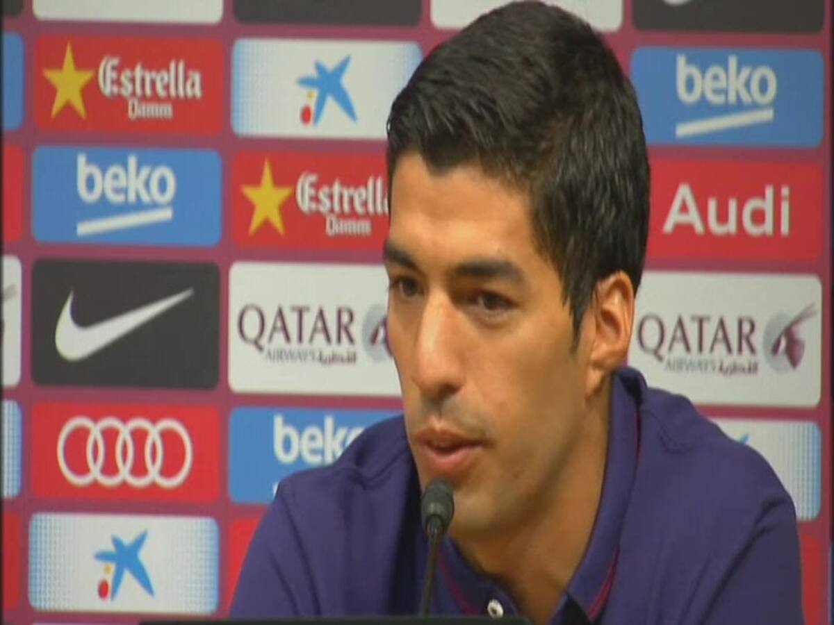 Luis Suárez: "Veo cumplido un sueño que tenía desde niño"