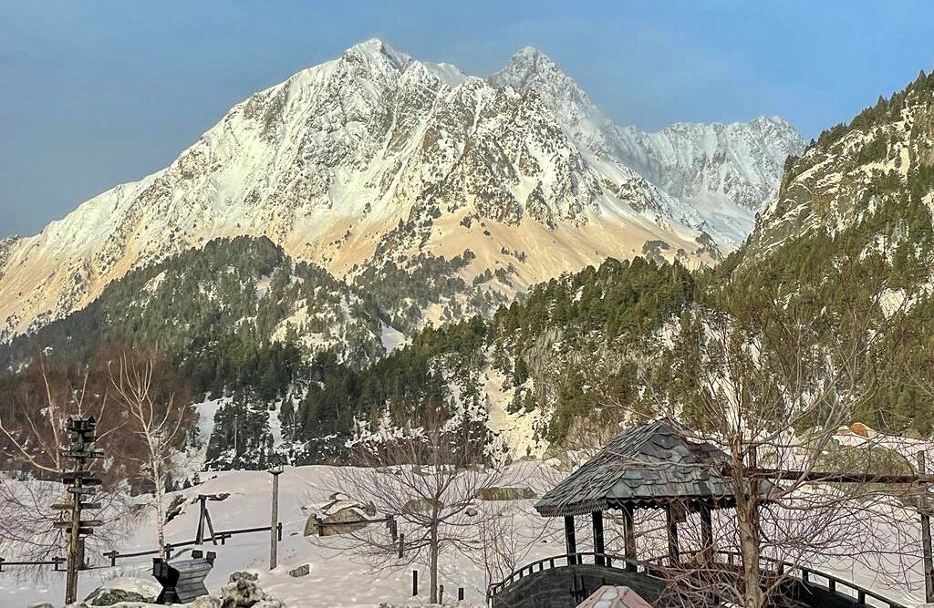 El polvo sahariano llega al Pirineo aragonés