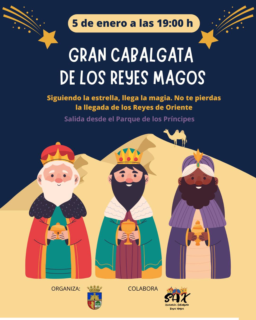 Cartel de la cabalgata