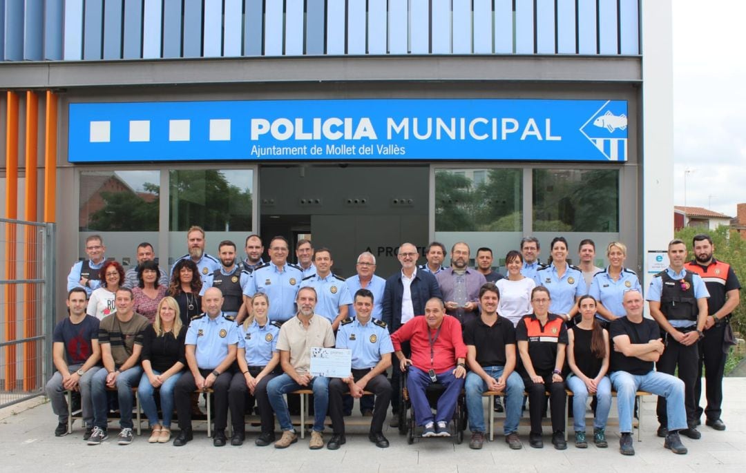 La plantilla de la policia local de Mollet del Vallès