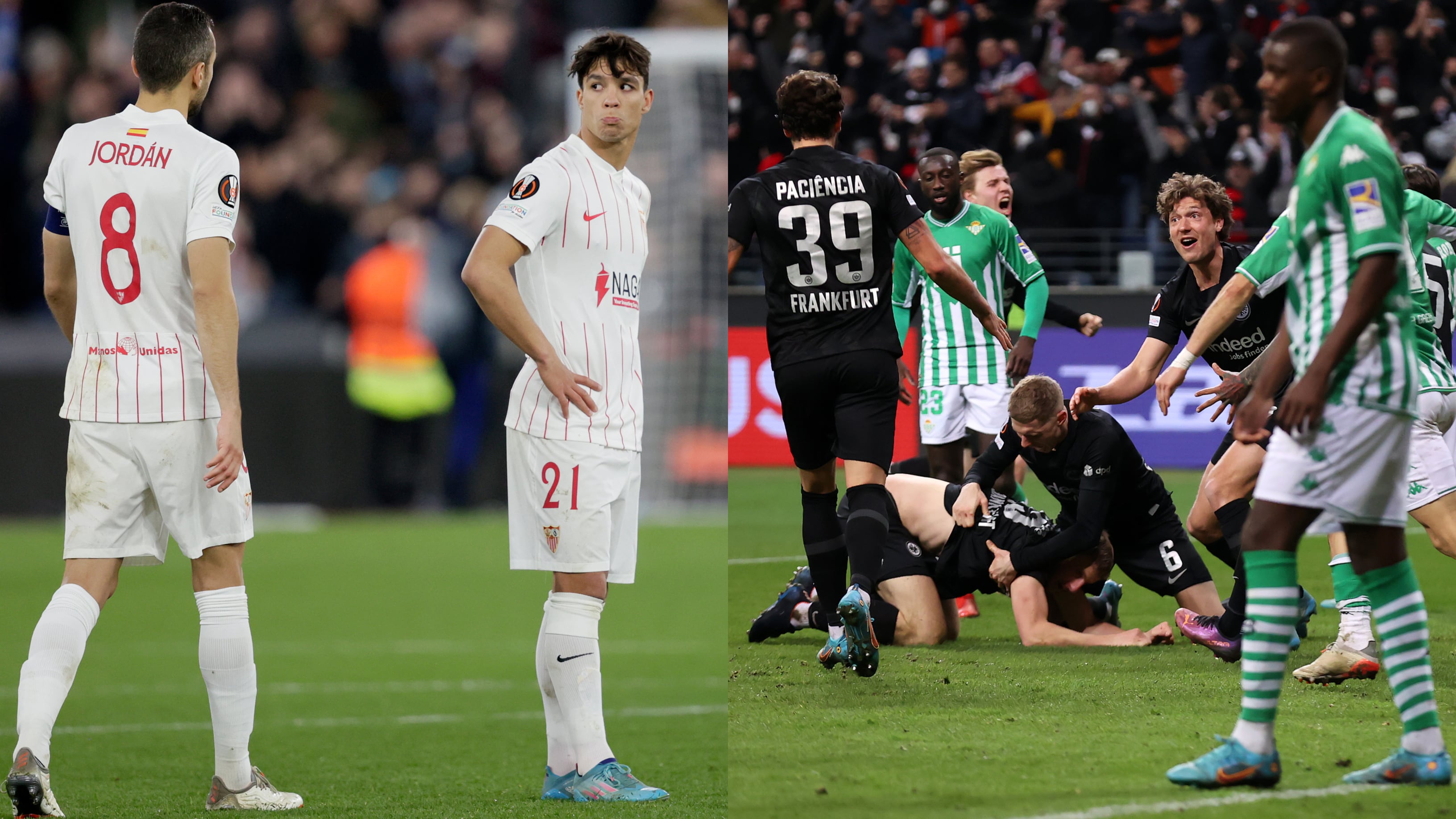 Betis y Sevilla, eliminados