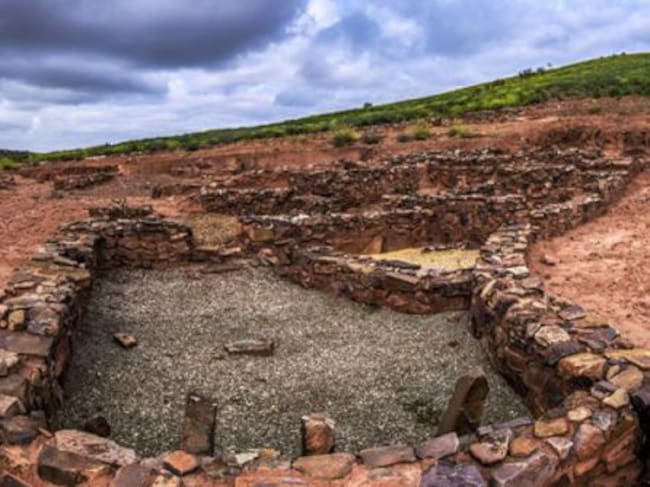 Imagen del yacimiento del Cerro de las Cabezas de Valdepeñas (Ciudad Real)