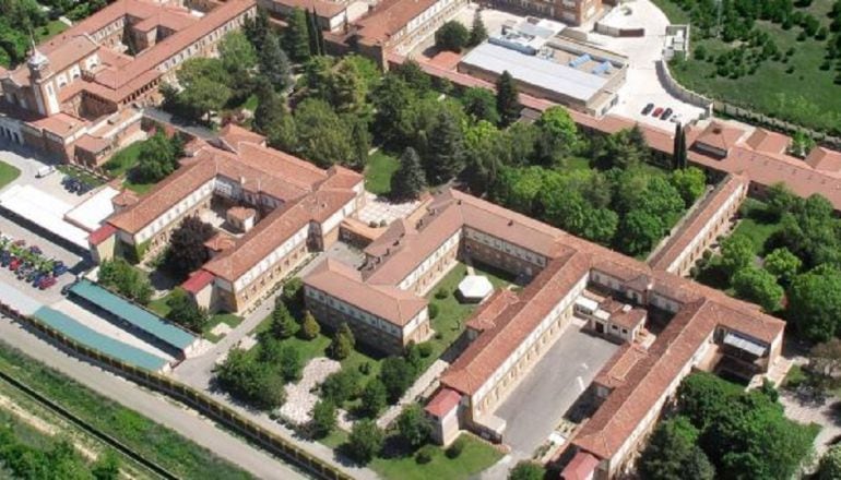 Foto aérea del centro ubicado en Palencia