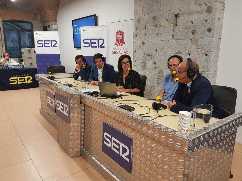 Un momento del programa Hora 25 en Gibraltar