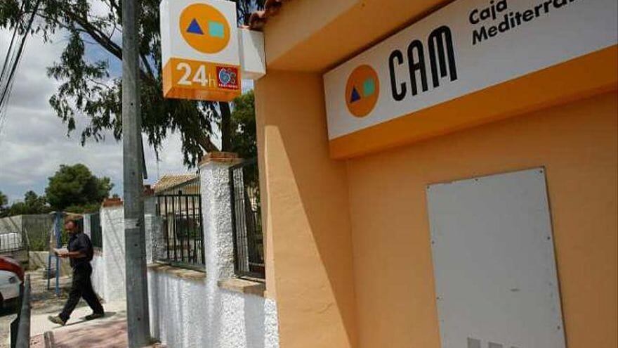 Imagen de archivo del cajero de la CAM que se instaló en Cañada del Fenollar en 2008