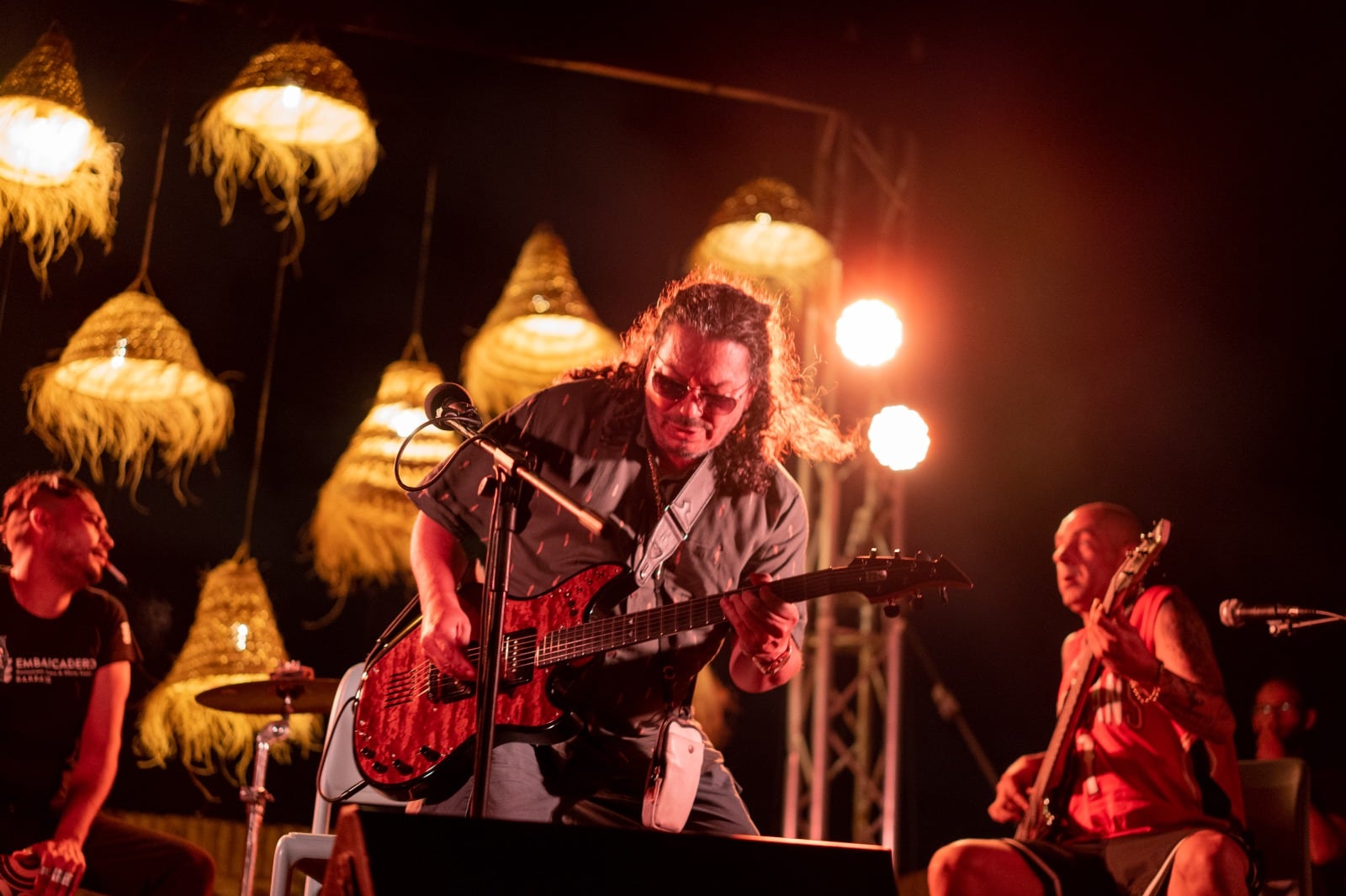 Raimundo Amador en la segunda de las veladas que componen el festival “Los conciertos del Fuerte” de Cartagena en su novena edición.