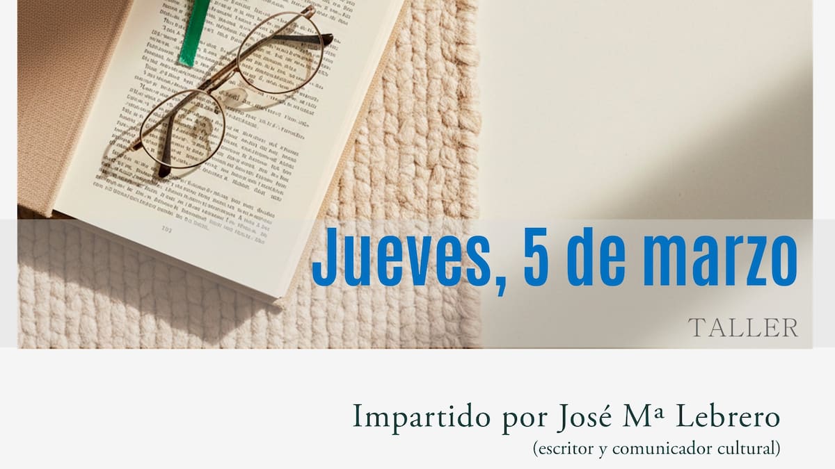 José María Lebrero acerca en Carrión de los Condes el taller 'Leo, luego existo', una invitación a redescubrir la lectura