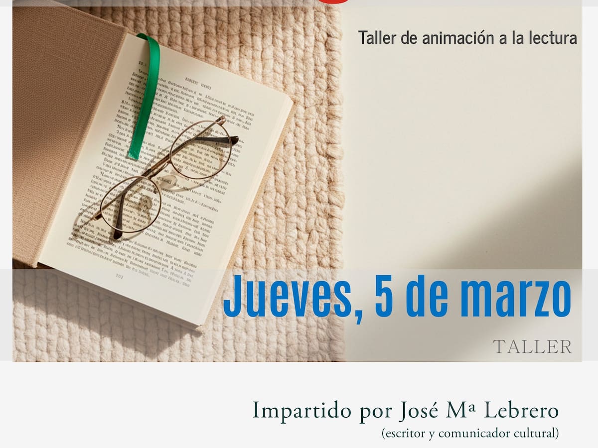 José María Lebrero acerca en Carrión de los Condes el taller 'Leo, luego existo', una invitación a redescubrir la lectura