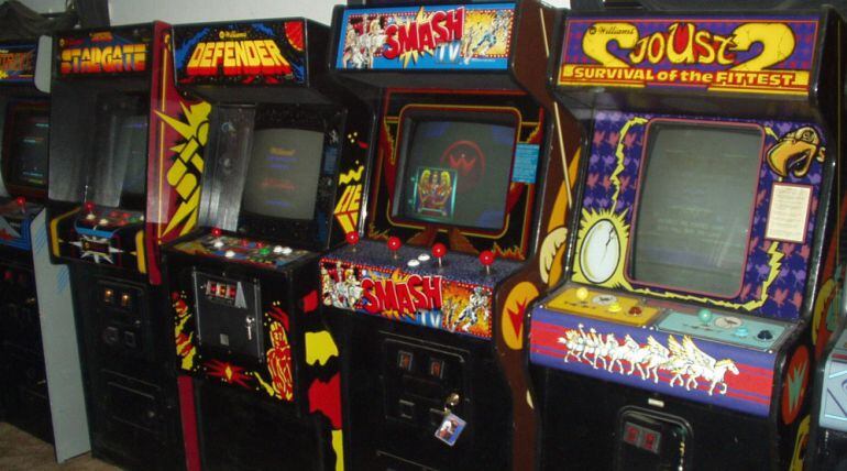 Máquinas habituales en los salones recreativos