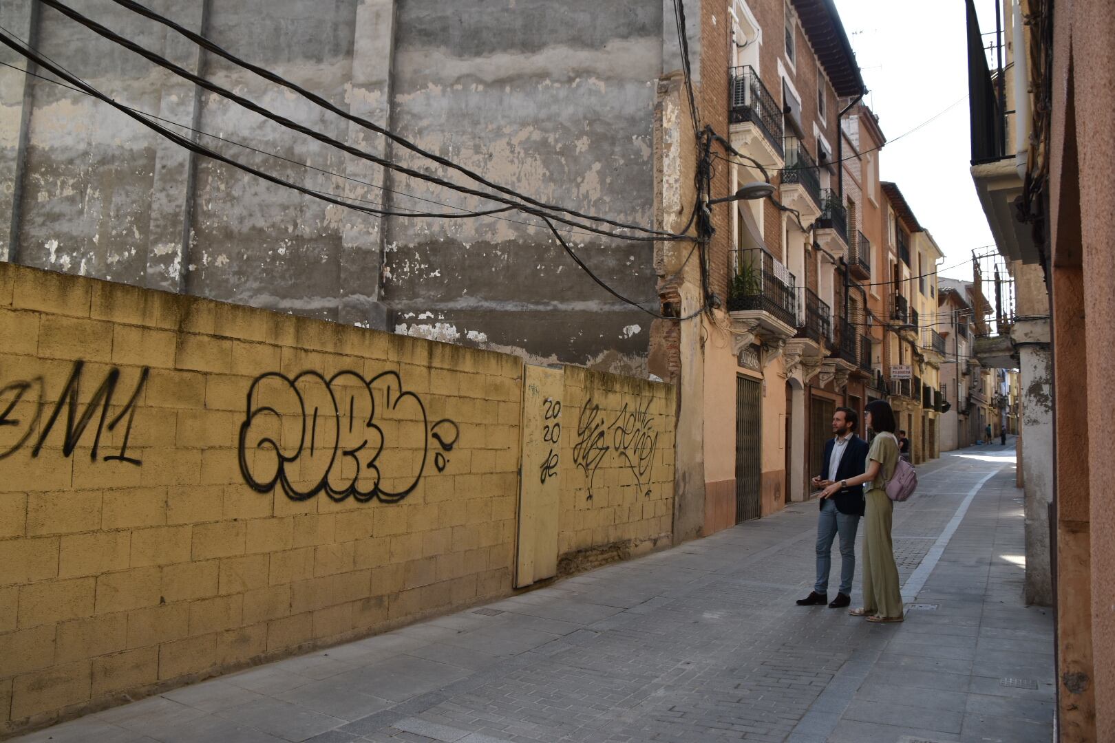 El casco antiguo de Monzón tendrá un nuevo acceso