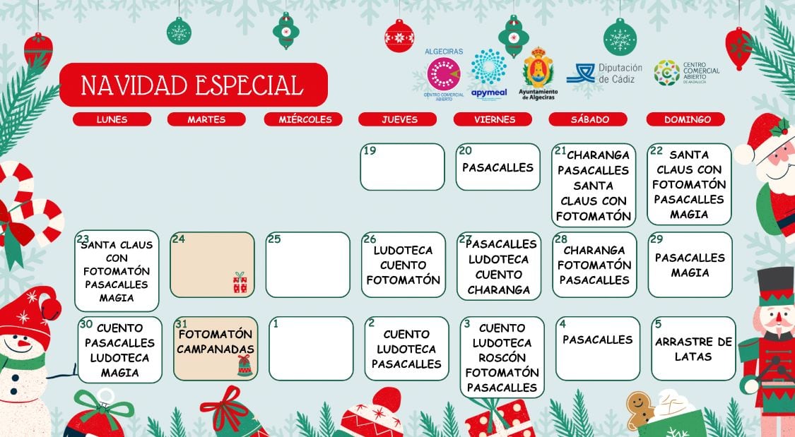 Programación de Navidad