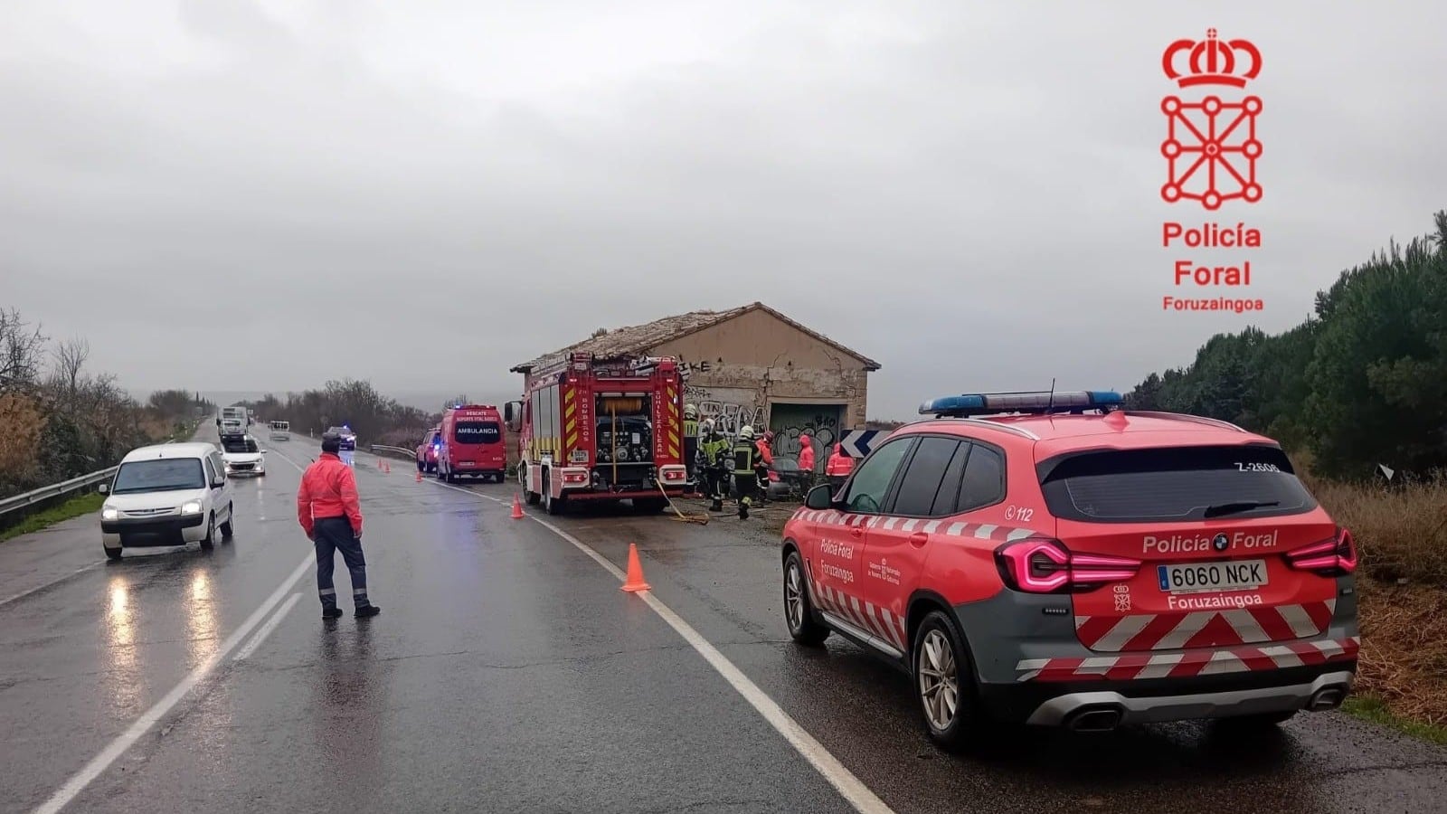 Accidente de tráfico mortal en Tudela