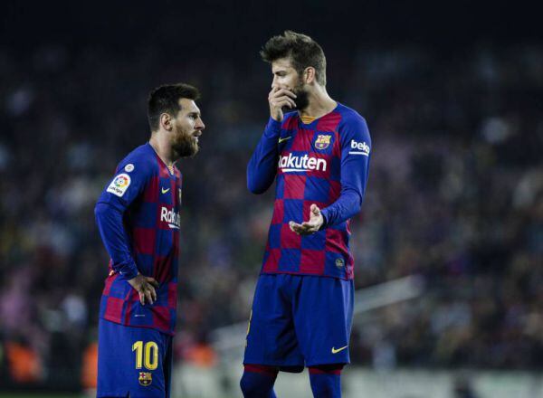 Messi y Piqué