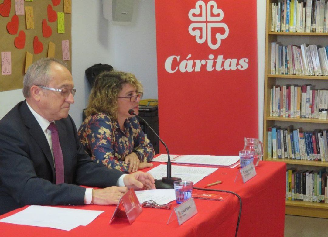 Presentación del informe de Cáritas de 2018