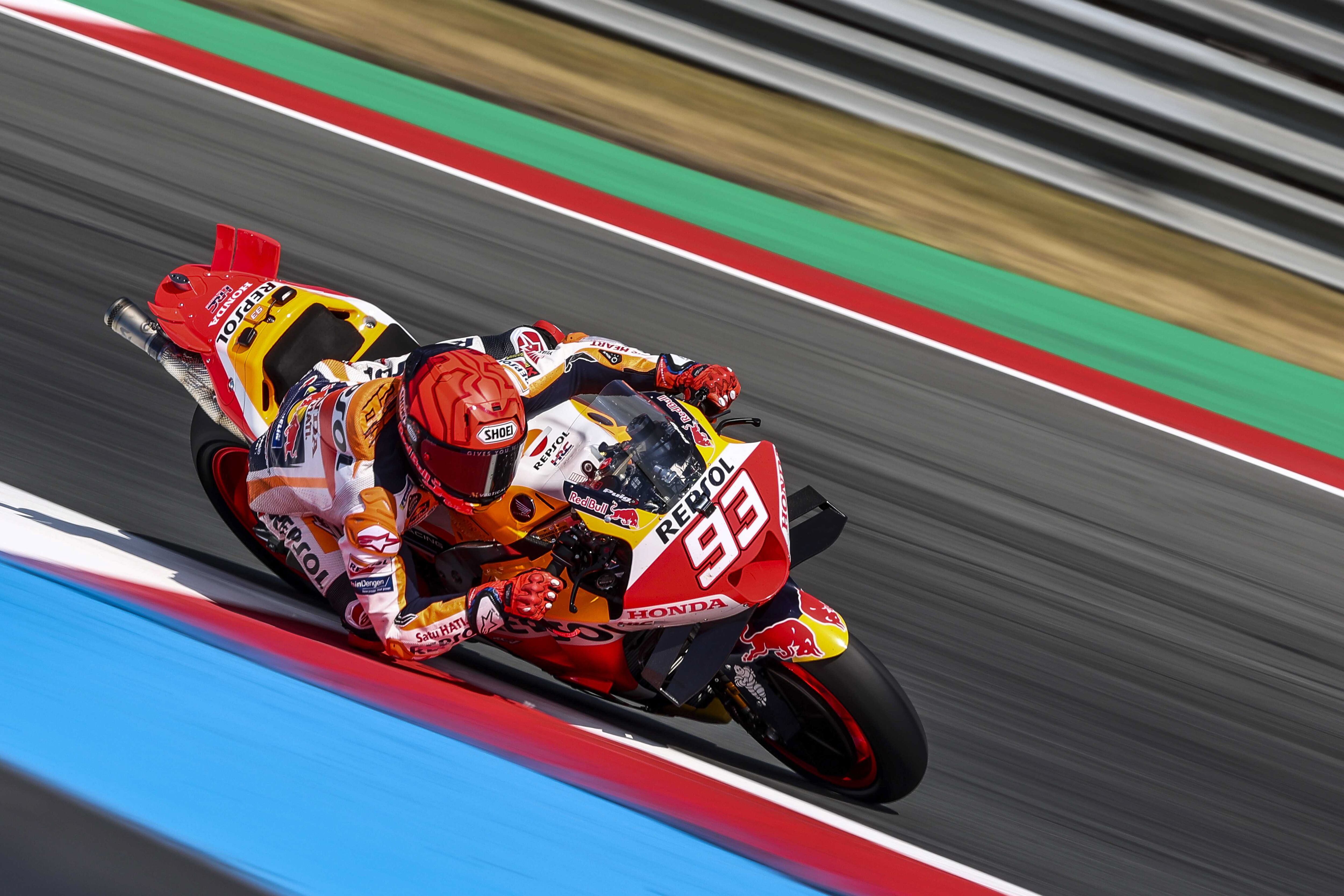 Marc Márquez en Assen durante el GP de Holanda. (Motociclismo, Ciclismo, Países Bajos; Holanda) EFE/EPA/VINCENT JANNINK