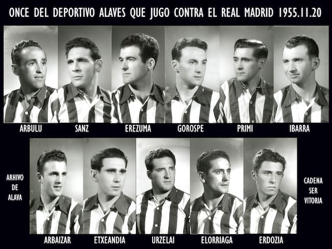 Los futbolistas del Alavés que jugaron contra el Real Madrid