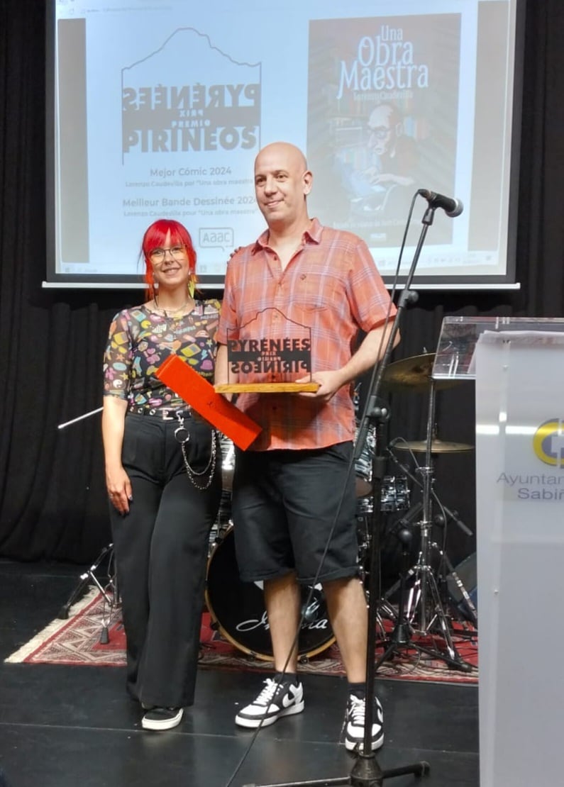 Premio Mejor obra: Una obra maestra, de Lorenzo Caudevilla (Foto D. Viñuales)