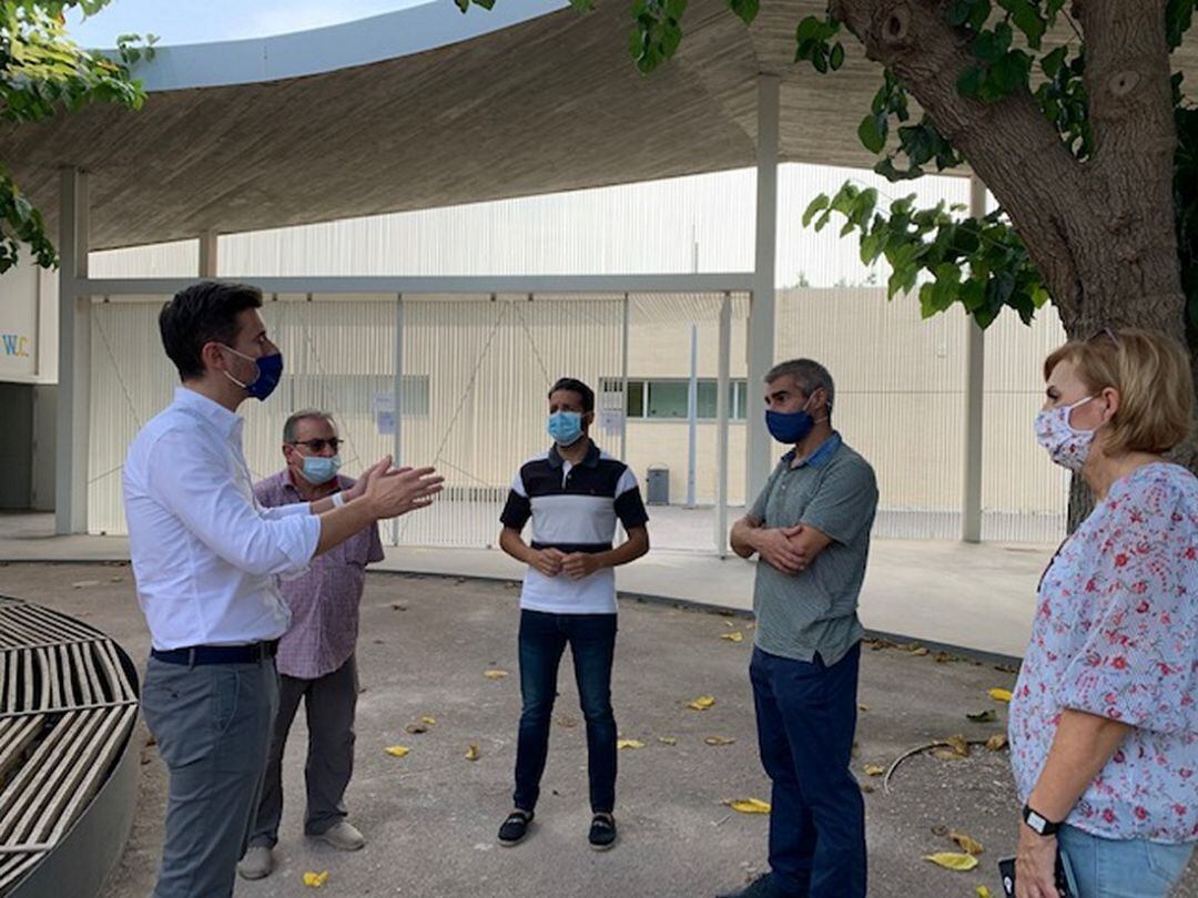 Reunión de trabajo del PP con los representantes de la Unión Artística Musical San Francisco de Borja 