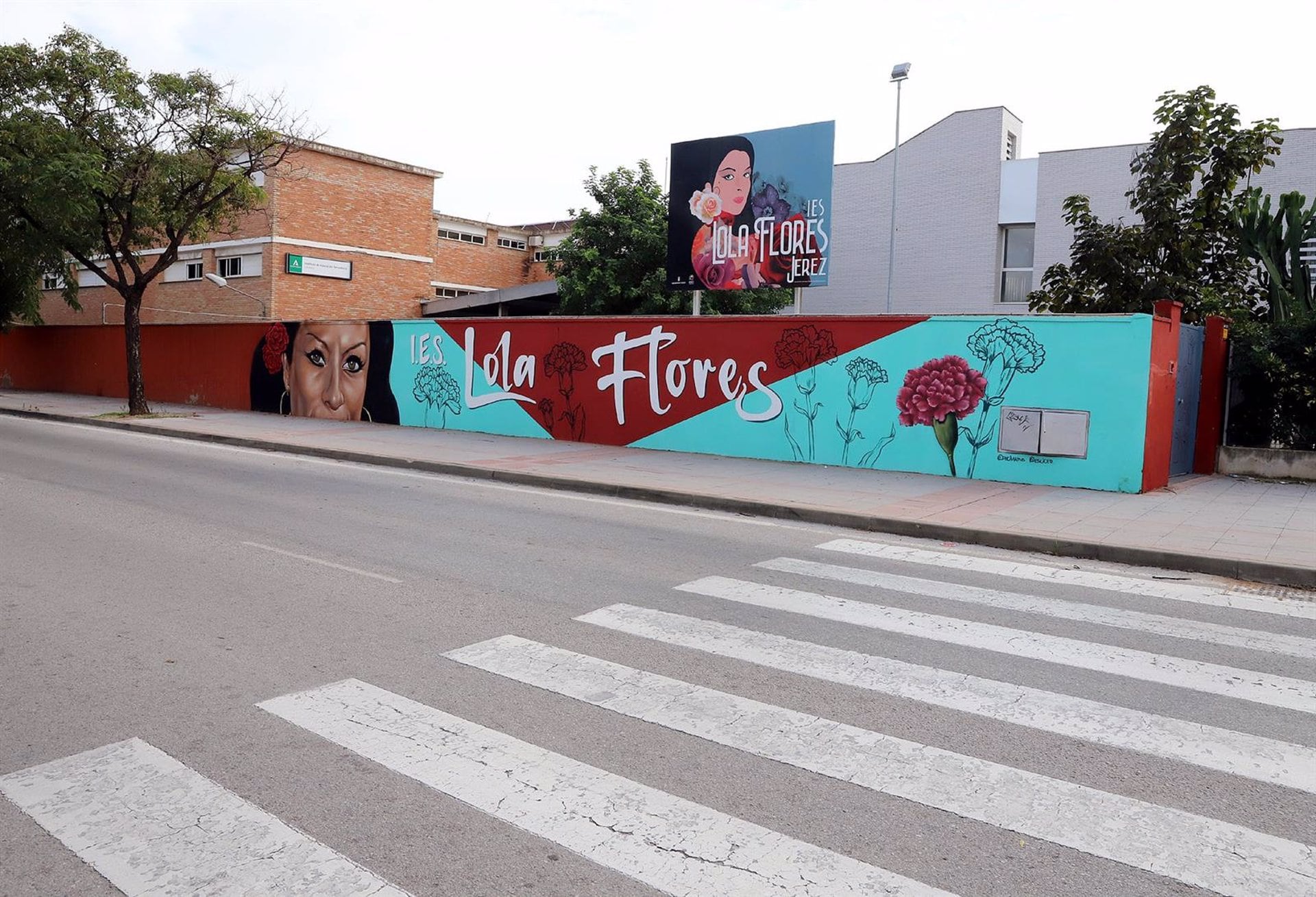 Fachada del IES Lola Flores, Jerez