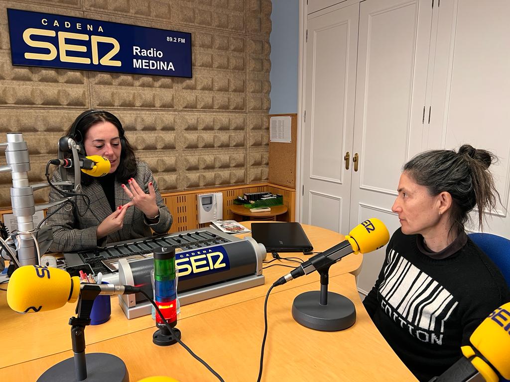 Esther Yáñez ha pasado por Radio Medina para presentar &quot;Dreamers, la película&quot;