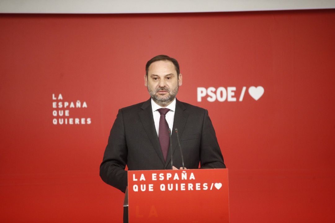 El ministro de Fomento y secretario de Organización del PSOE, José Luis Ábalos