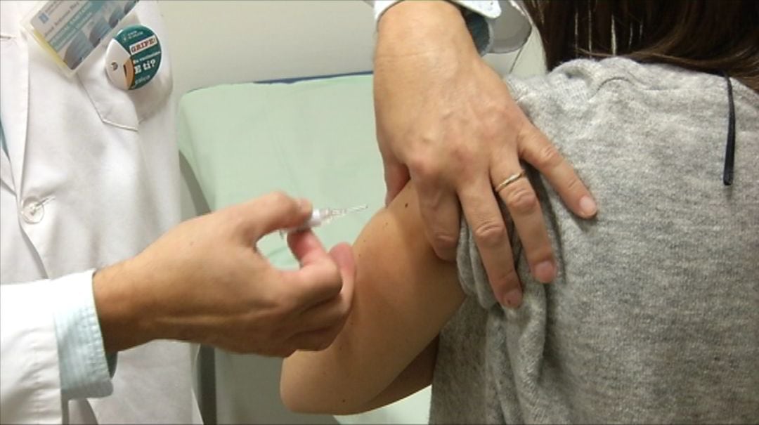 Vacunación, en este caso de la gripe.