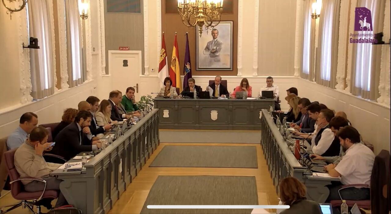 Pleno municipal Guadalajara