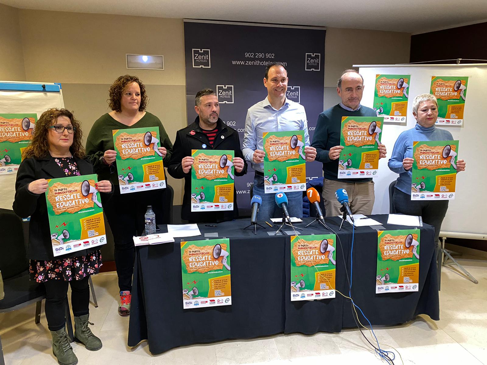 Los sindicatos educativos de la Región de Murcia anuncian movilizaciones