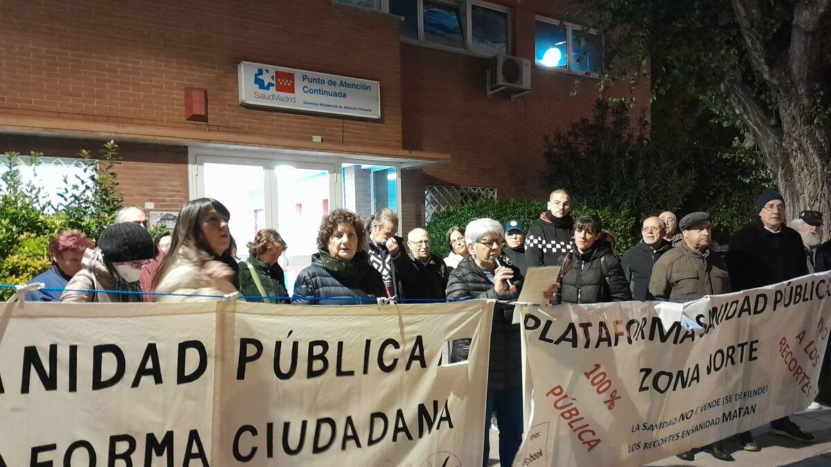 Nueva concentración para reclamar urgencias extrahospitalarias en Alcobendas y San Sebastián de los Reyes