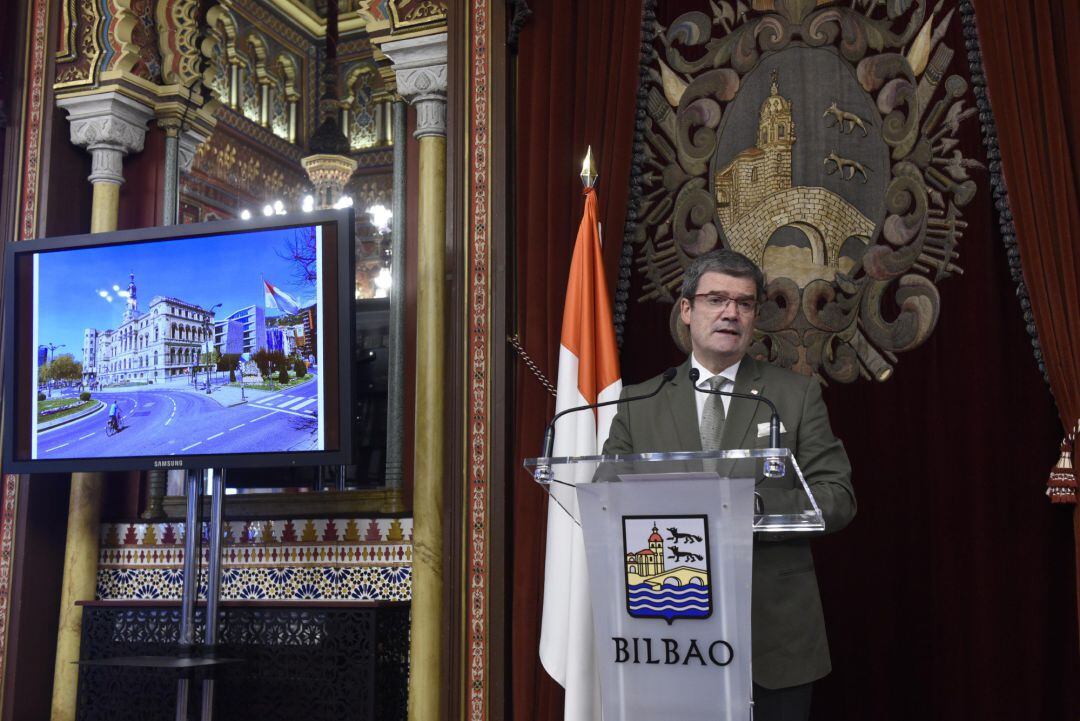 Juan Mari Aburto, alcalde de Bilbao