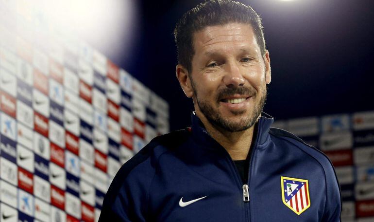 El técnico del Atlético de Madrid Diego Pablo Simeone.