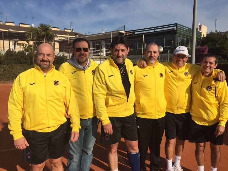 Equipo de veteranos del Club de Campo de Elda