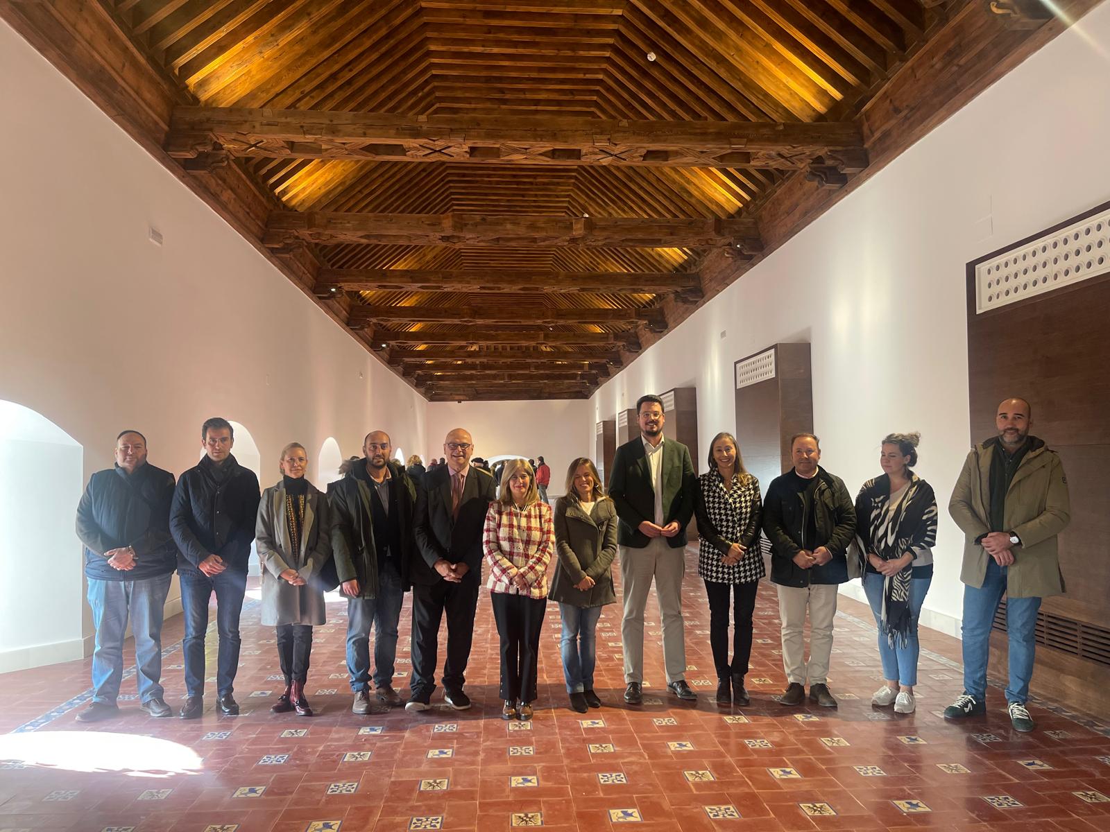 Inauguración de la primera fase del Palacio Vázquez de Molina en Úbeda.