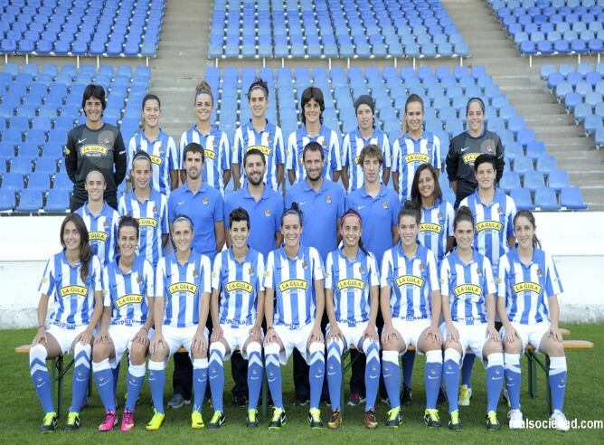 El equipo de la Real Sociedad femenina luchará por llegar lejos en la Copa