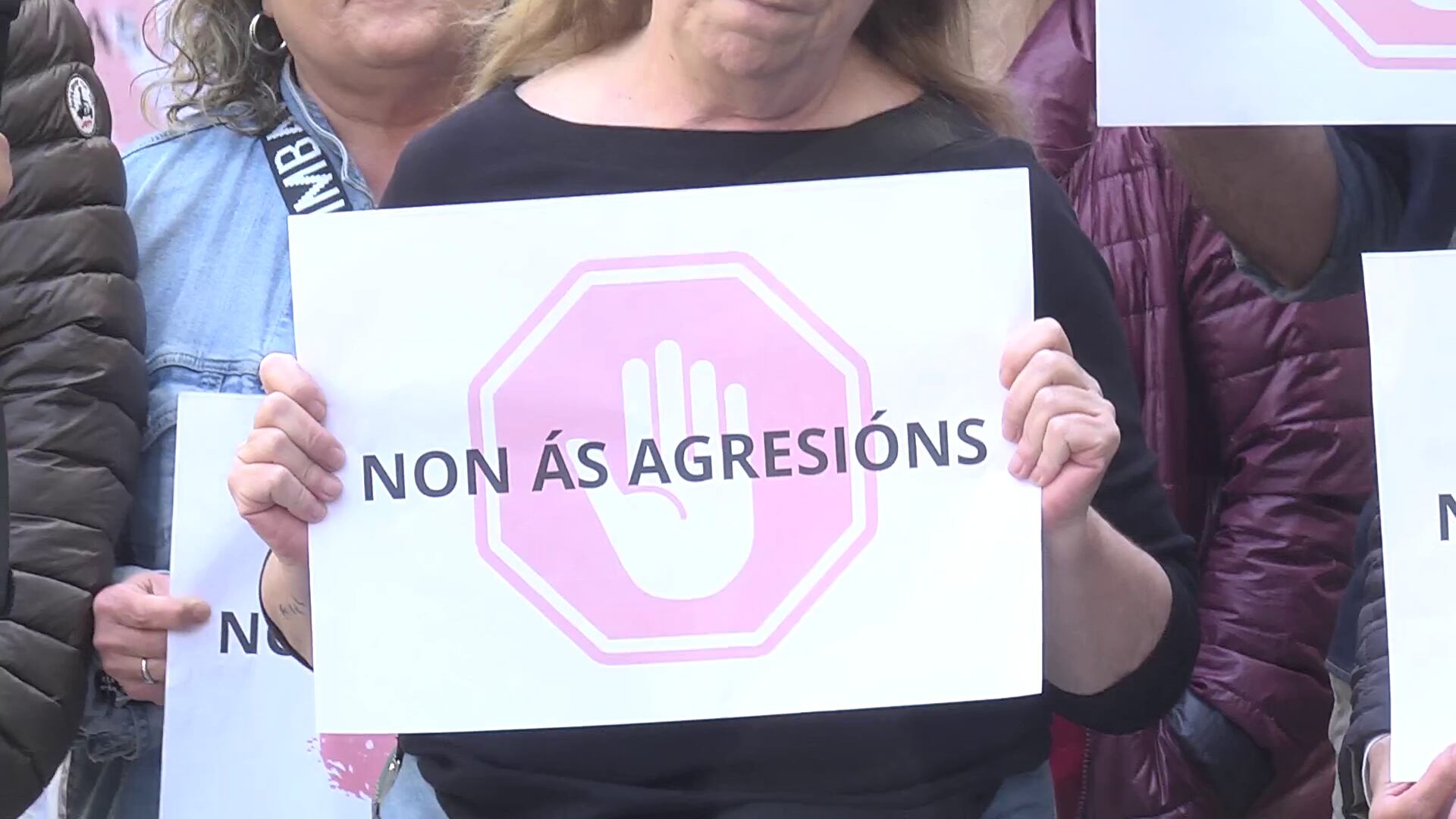 Imagen de archivo de la protesta de los profesionales del Área Sanitaria de Vigo