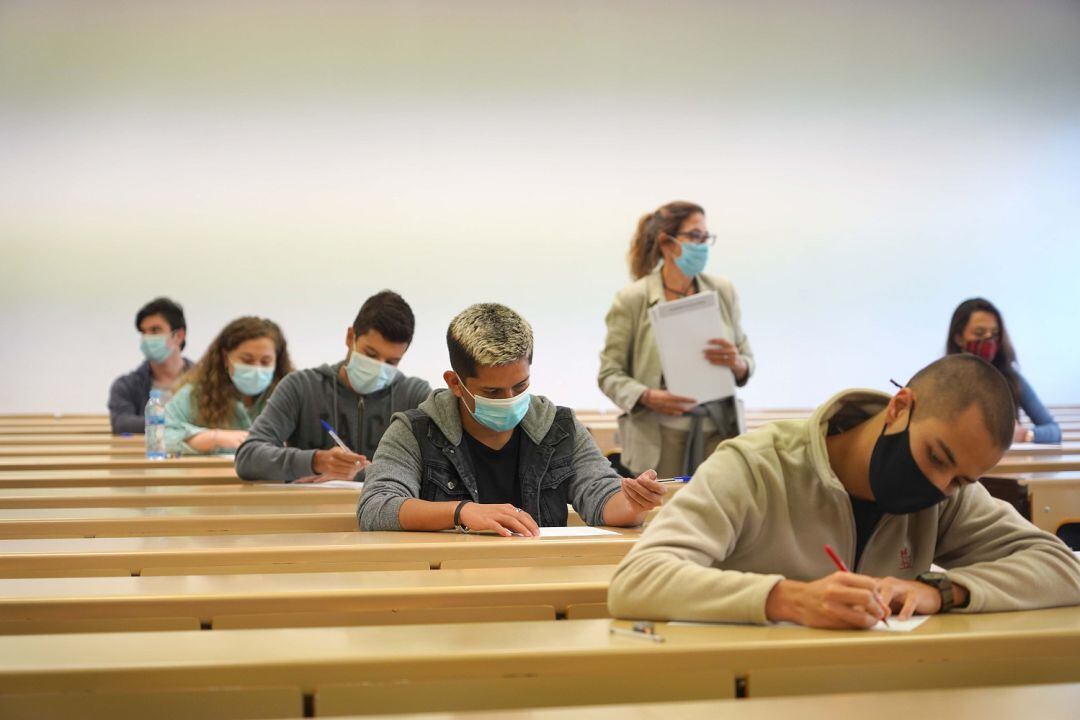 Imagen de archivo de una prueba de la EBAU