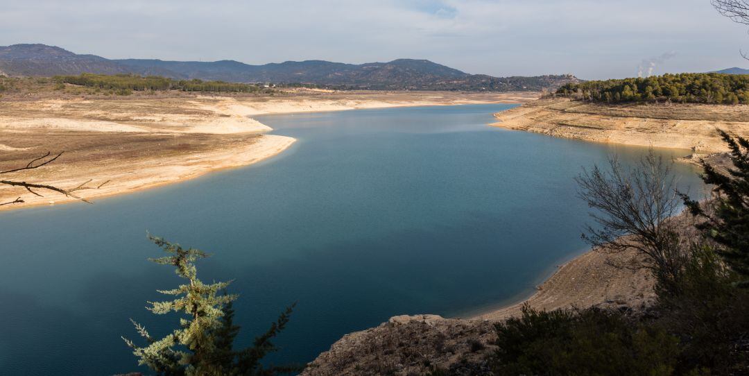 Pantano de Entrepeñas, en Guadalajara