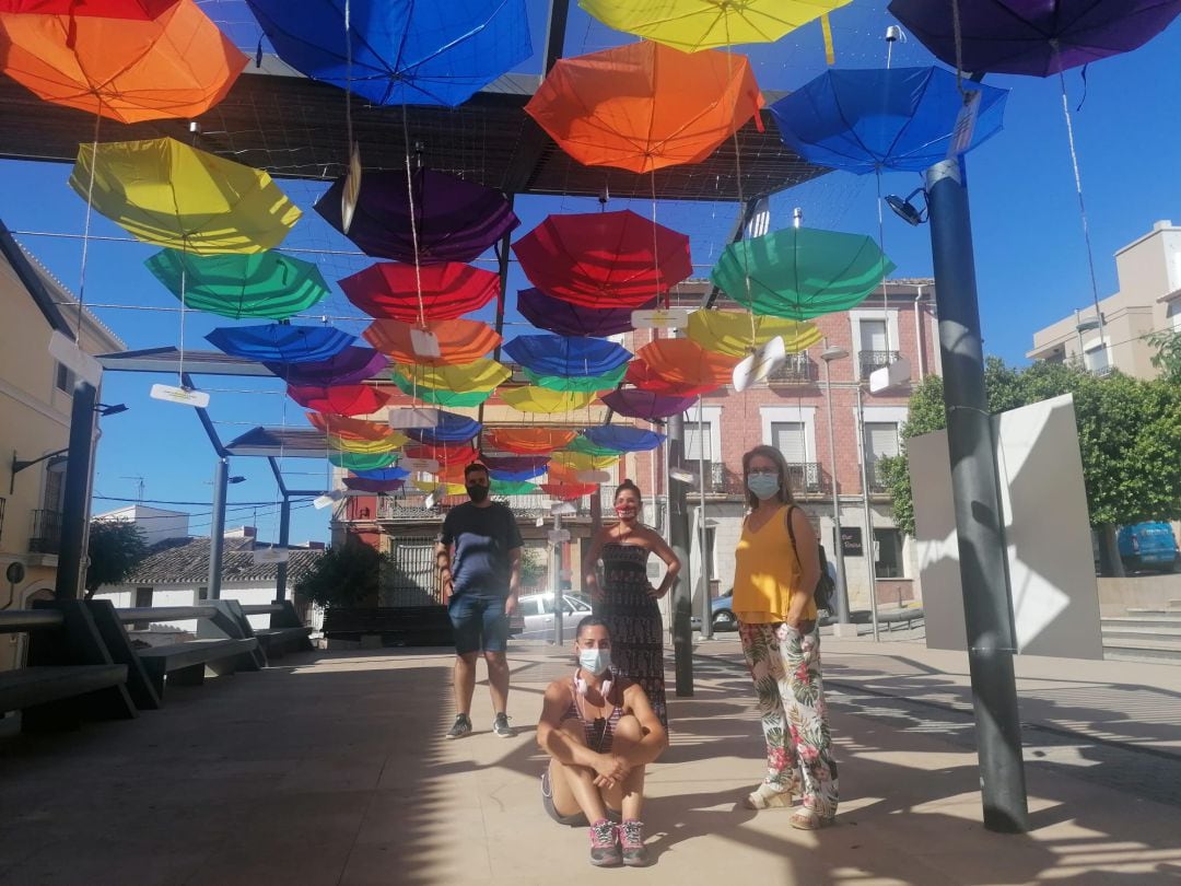 Conmemoración del Día del Orgullo LGTBI+ en Ondara.