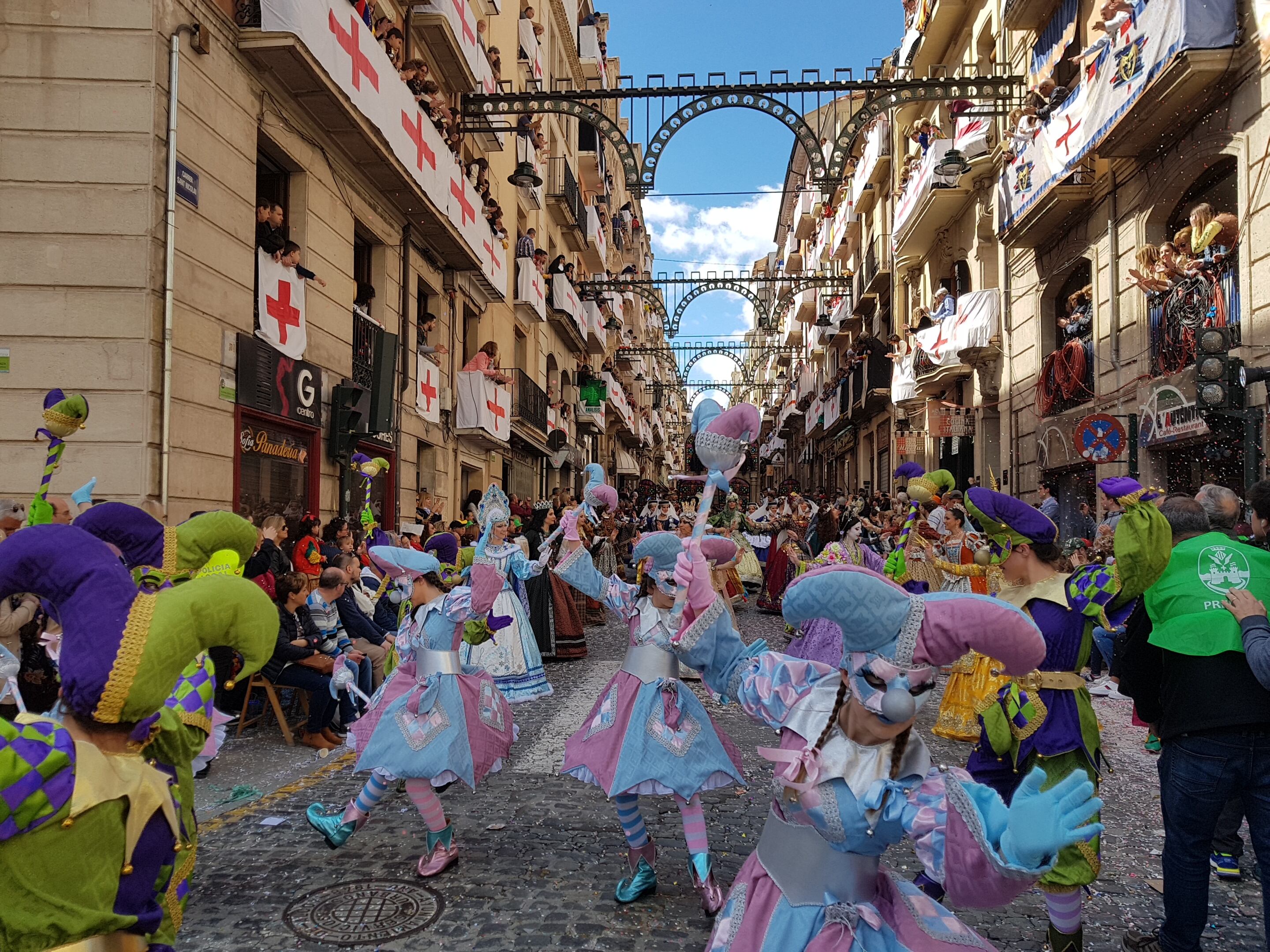 Boato de la filà Tomasinas en la Entrada cristiana 2019