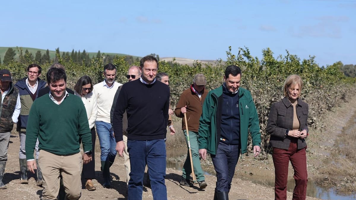 El Comisario de Agricultura promete toda la ayuda posible por daños que Moreno cifra en más de 3.000 millones