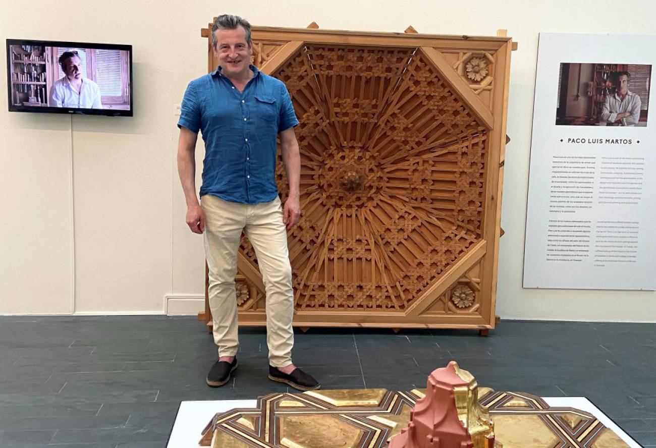 El ubetense Paco Luis Martos, galardonado en los V Premios a la Artesanía de Andalucía