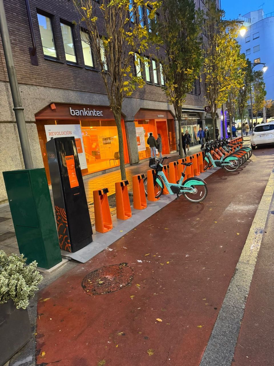 La estación de Biki de la calle Veinte de Febrero de Valladolid se traslada a María de Molina