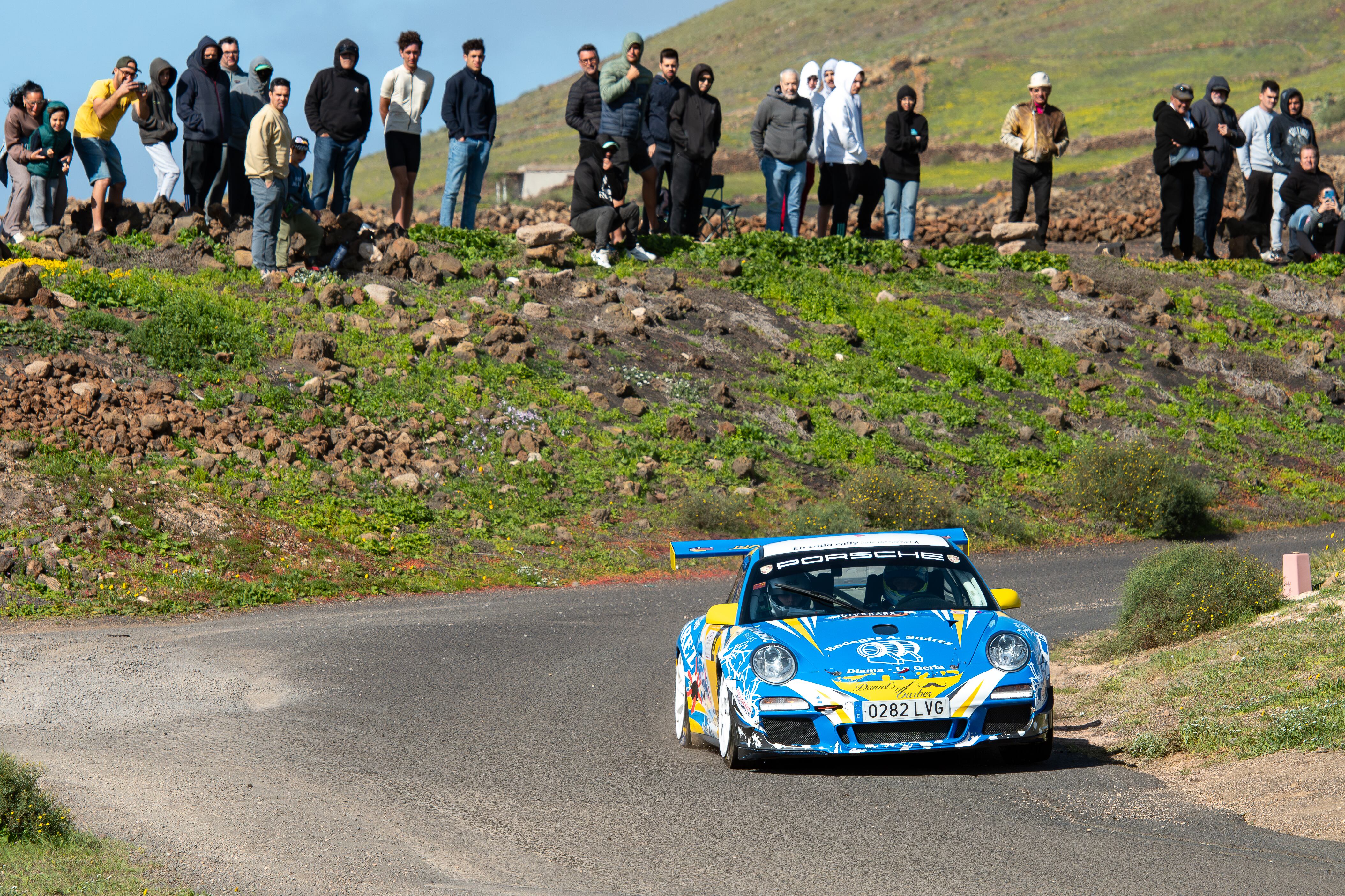 Toñín Suárez en el XIX RallySprint La Candelaria.