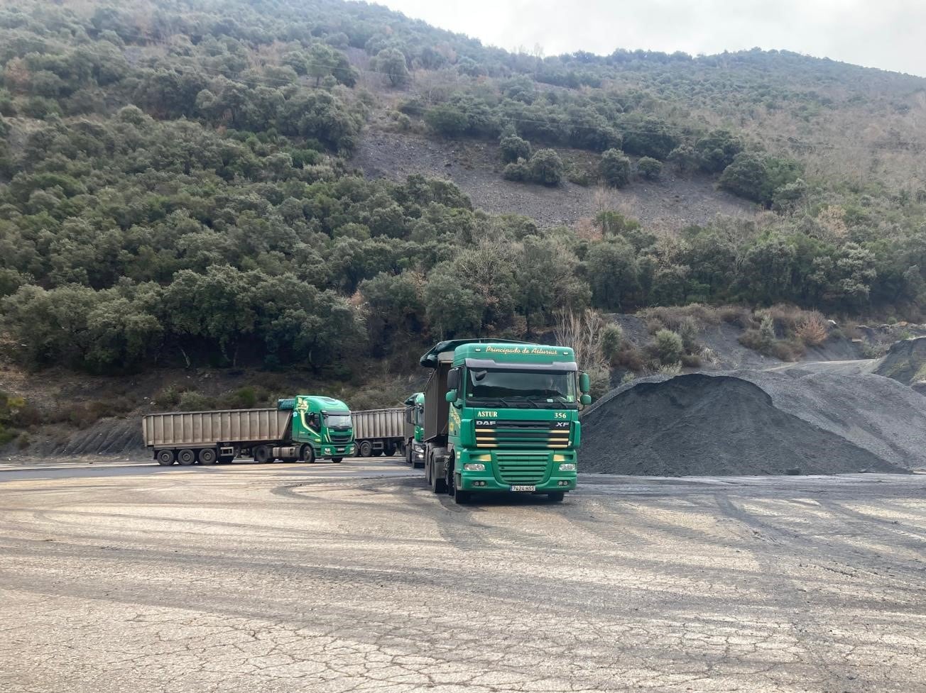 Minarsa retira carbón de Alinos