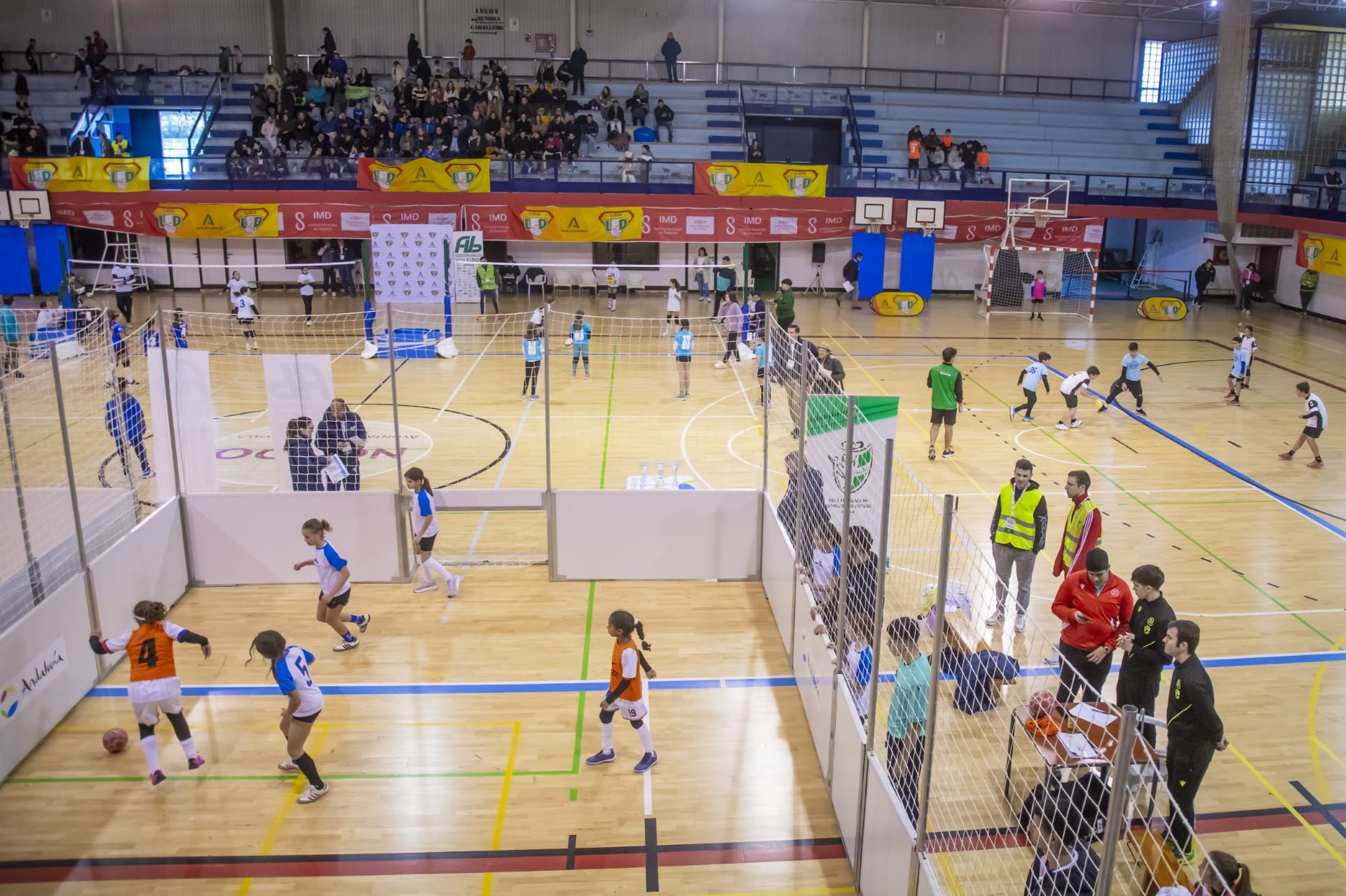 La Ciudad Deportiva Javier Imbroda en Málaga sede de la fase final de la quinta edición de la Liga Edúcate en el Deporte (Liga LED)